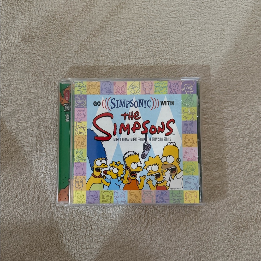 PERFECT CONDITION Simpsons Original Soundtrack CD